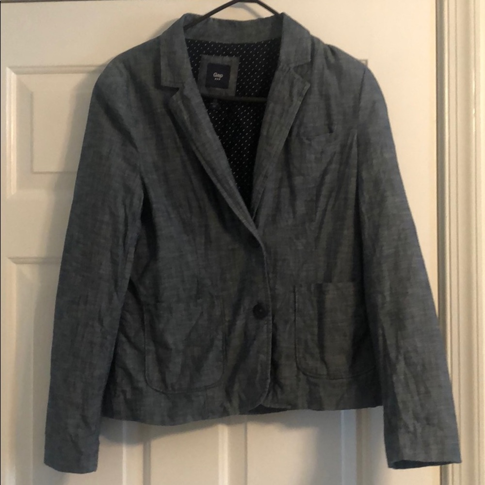 GAP chambray blazer